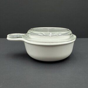 Corningware Grab-It Bowl Glass Lid Corning Tab Handle Grab It Soup Cereal Bowl